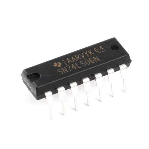 原装正品 直插 SN74LS06N 逻辑 - 栅极和逆变器/反相器 DIP-14