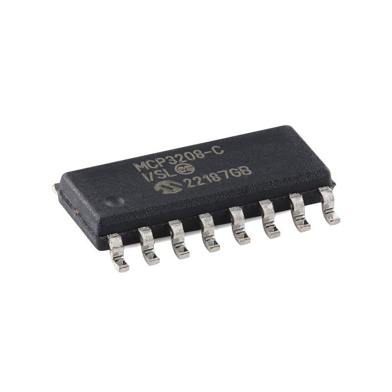 全新原装MCP3208-CI/SL SOIC-16 12位八通道A/D转换器芯片