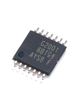 原装正品 贴片 MSP430G2001IPW14R TSSOP-14 高性能实时控制器