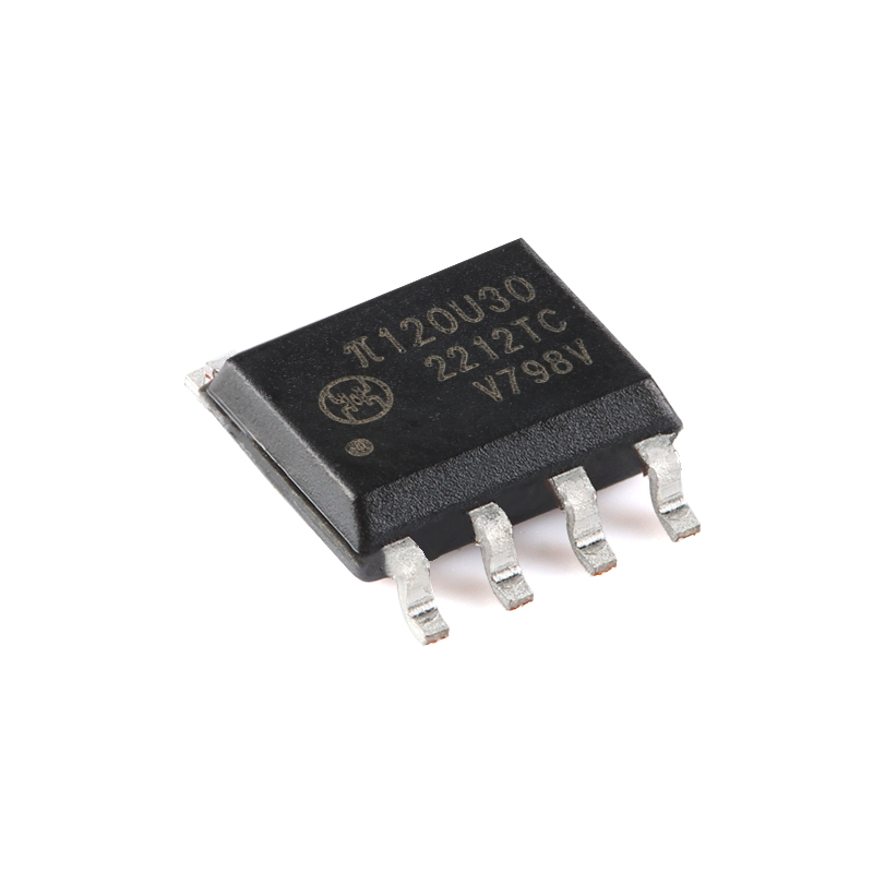 原装π120U30 SOIC-8 增强型ESD 3kVrms 150Kbps双通道数字隔离器