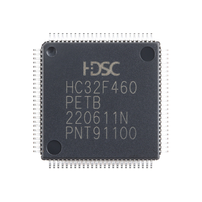 原装正品HC32F460PETB-LQFP100 ARM Cortex-M4 32位微控制器-MCU