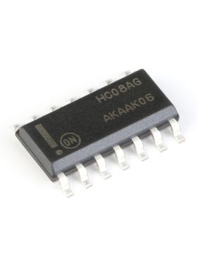 原装正品 MC74HC08ADR2G SOIC-14 四路2输入与门 贴片逻辑芯片