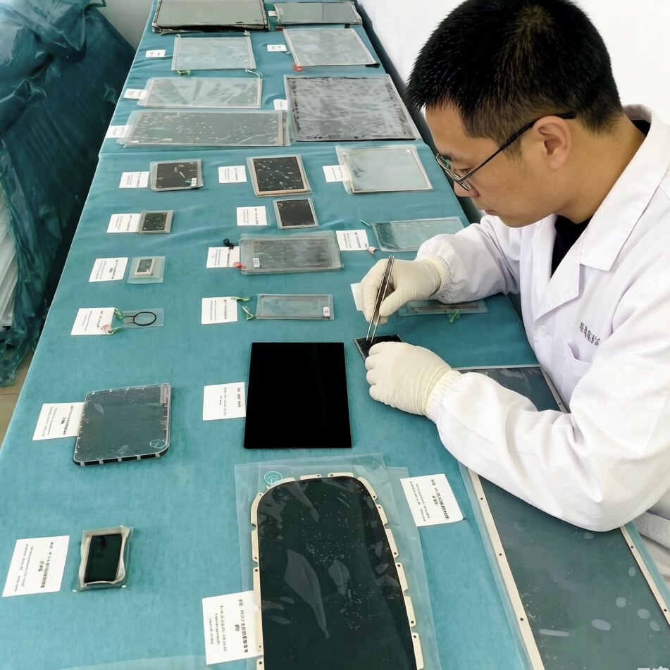 AR电加热丝网屏蔽抗反射玻璃