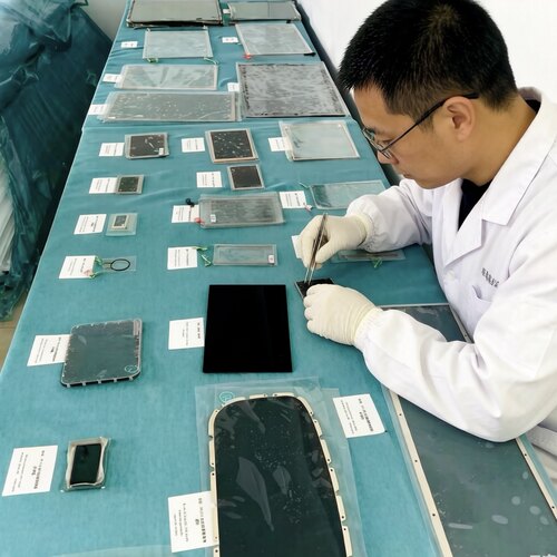 AR电加热丝网屏蔽抗反射玻璃