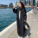 （新款现货）人字纹双面羊绒大衣071-S8009-P295-K418，女装毛呢外套，浙宝071