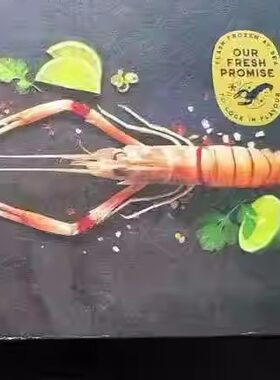 即食船冻2号新西兰鳌虾SCAMPI