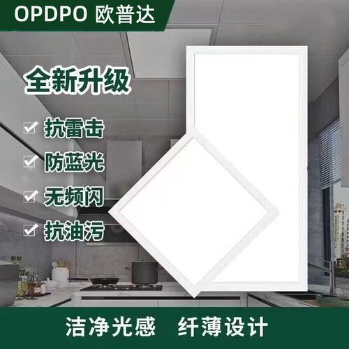 抗油污超薄厨房卫生间LED灯