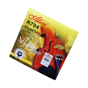 爱丽丝Alice小提琴琴弦套弦A704小提琴弦散弦钢丝弦包邮