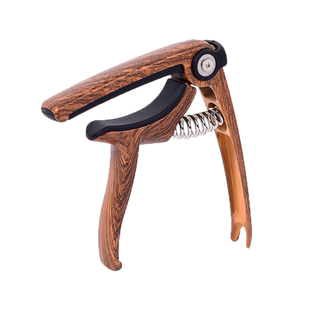 可剪弦木吉他变调夹民谣尤克里里调音器高级金属品夹吉他夹子配件