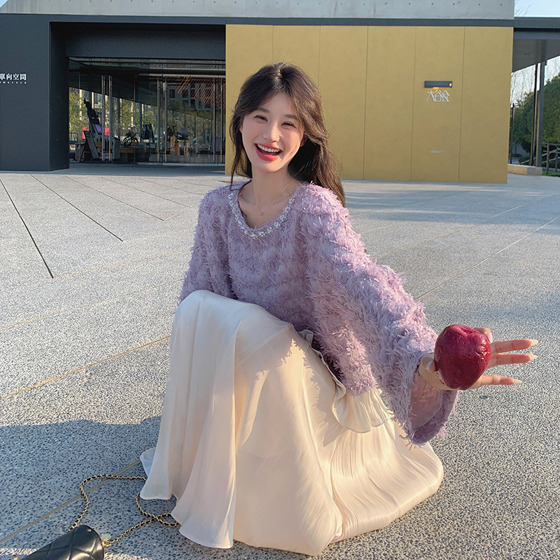 【档口】紫色流苏套装两件套C155-2029-P165控228,女装套装/套裙,2C155