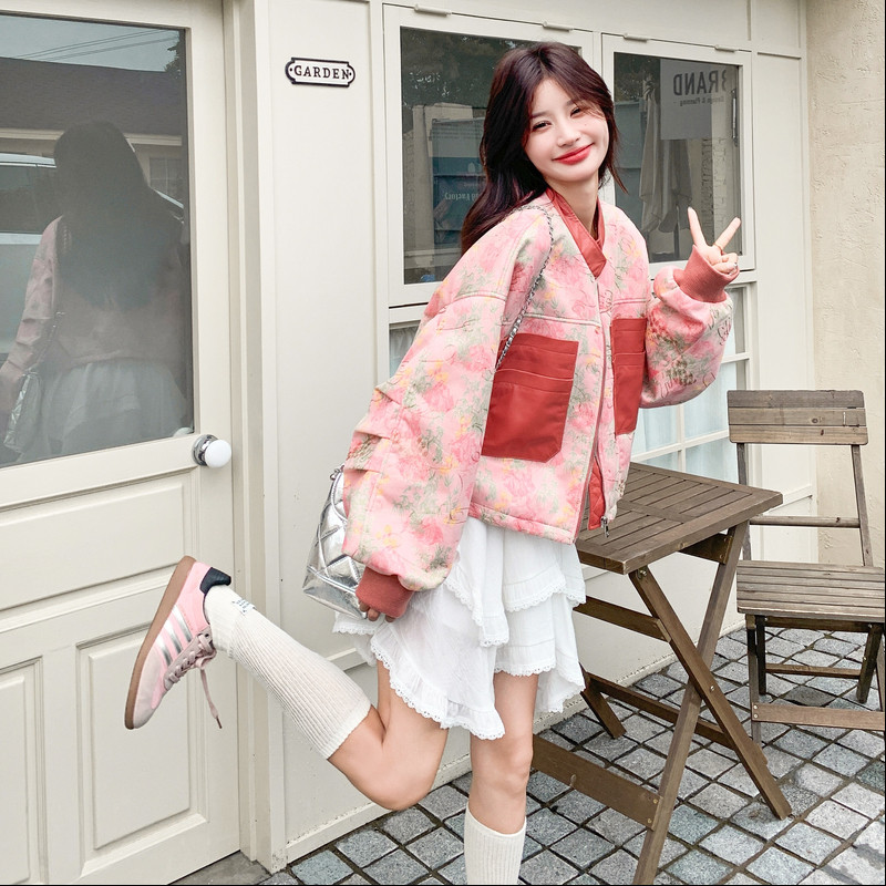 【26春新款】印花Pu外套C155-8813-P165控258,女装套装/套裙,2C155