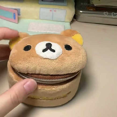 首饰盒轻松熊可爱卡通