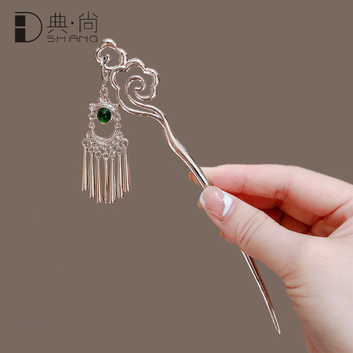 复古民族风发簪女仿苗族发饰