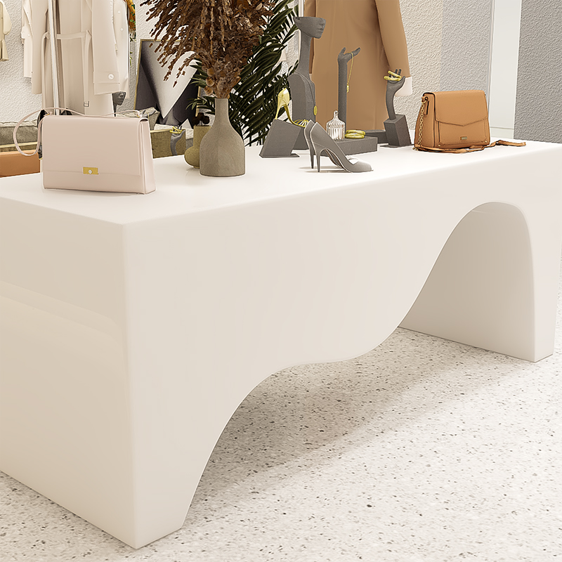 艺术中岛展示台 软装橱窗装饰落地高低展台网红异形台陈列