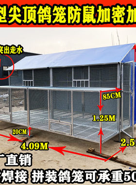 户外鸽笼大型拼装鸽舍
