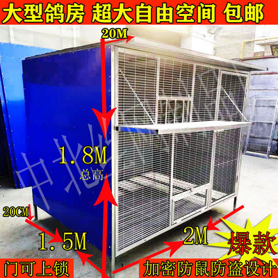 定制拼装超大自由空间散养鸽笼