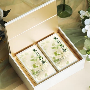 茉莉花茶包装盒空盒福州茉莉四川茉莉飘雪广西茉莉花包装礼盒定制