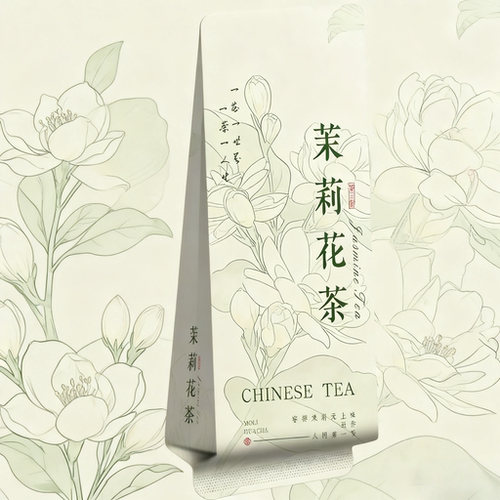 新款茶叶包装袋铝箔袋独立分装公版茉莉花茶福州茉莉通用小泡袋