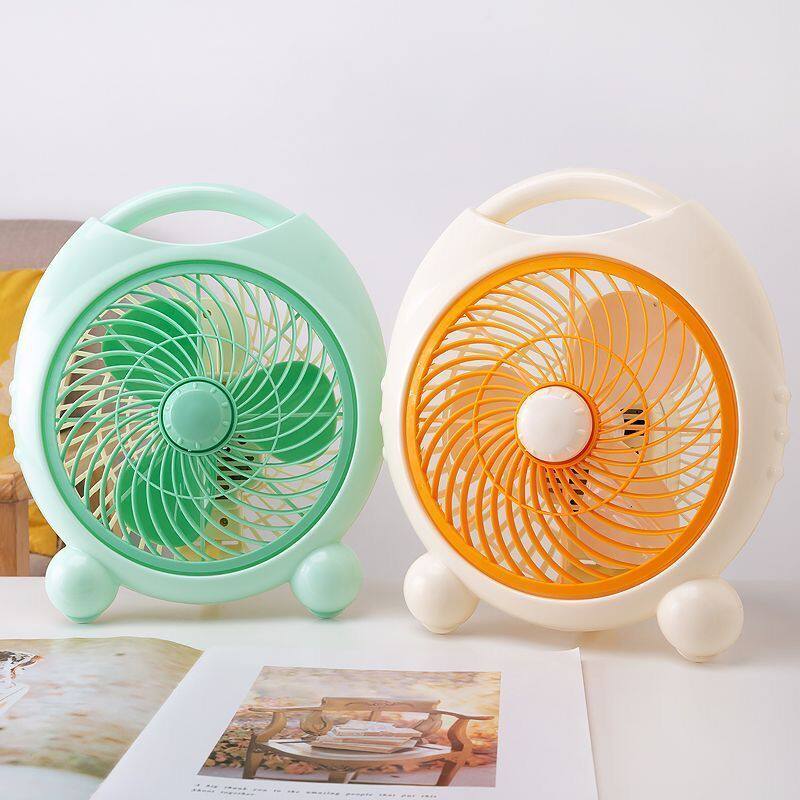 电风扇迷你学生宿舍桌面转页台扇床上家用小型办公室静音台式风扇