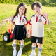 园服大班班服儿童毕业照服装 幼儿园夏季 小学生校服短袖 2025年新款