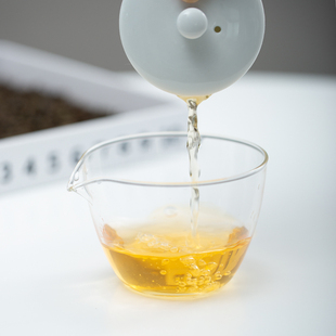 高硼硅玻璃带嘴审评碗专业斗茶QS专用评茶杯分茶器茶海公道杯包邮