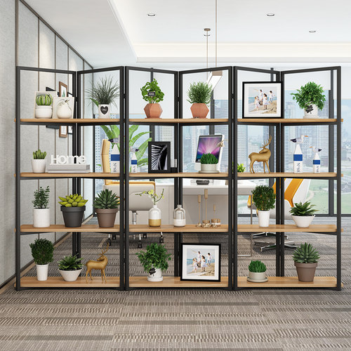 loft铁艺简约装饰卧室屏风隔断