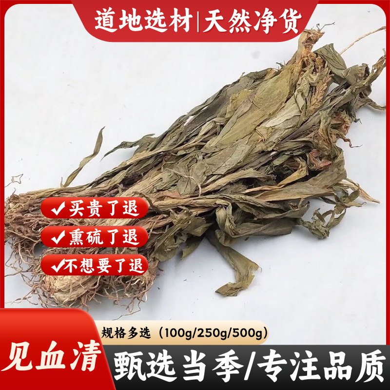 中药材见血清苗100g/500g天然中草药见血清草药明月草干血清草干