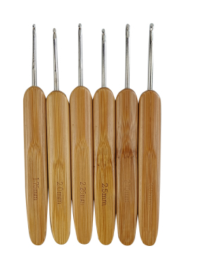 脏辫钩针木手柄不锈钢接发工具 单头脏辫假发编制针crochet hook