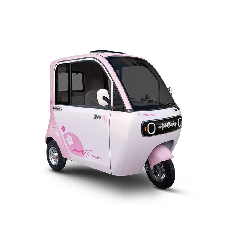 金彭新款豆奇2pro电动三轮车全封闭式篷车小型家用女性老人代步车