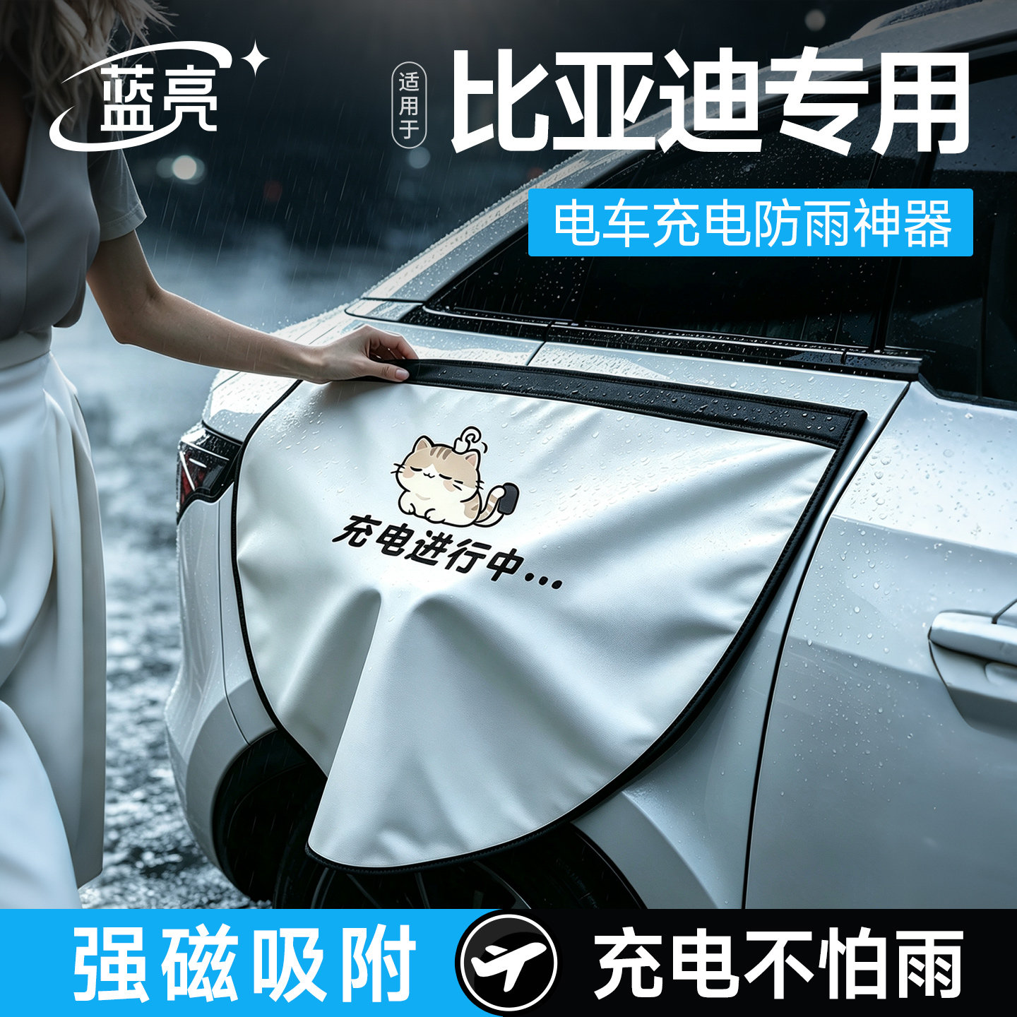 【防雨太牛了】充电枪防雨罩图片