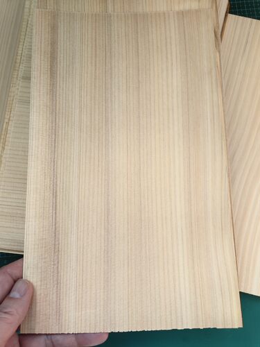 日本木曾桧木面材 力材 乒乓底板DIY 精品