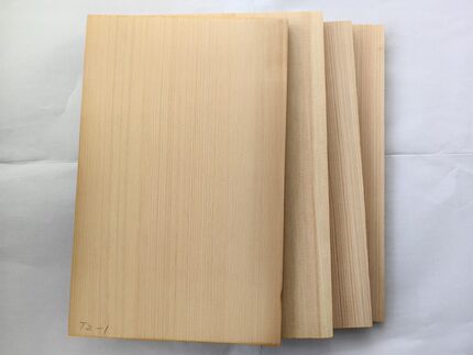 文哥定制底板球拍diy手工日本桧木木曾桧 9.5 10.3 11 12.2mm
