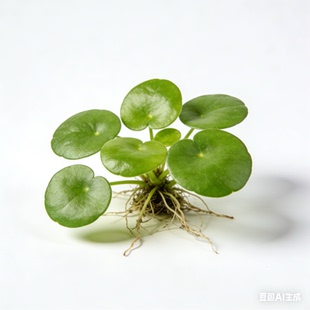 圆心萍活体水生植物鱼缸造景漂浮水草净化水质易养活 新手可养