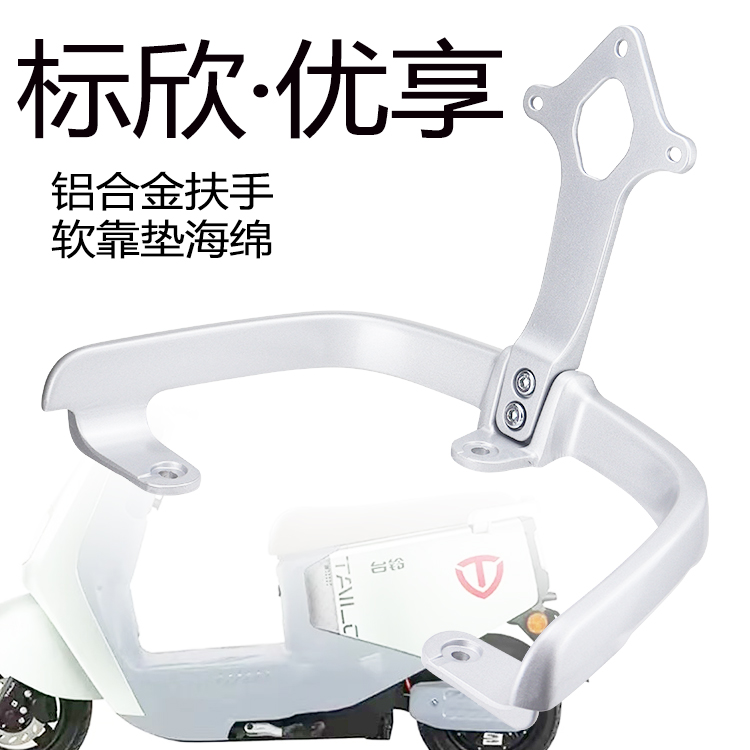 台铃标欣后靠背尾翼拉手