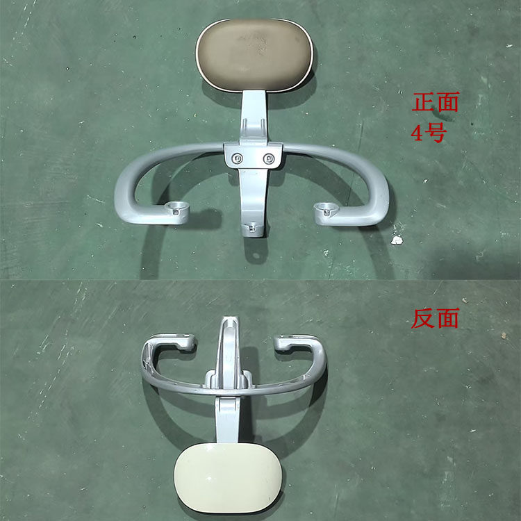 拆车件雅迪电动车DG6 麦芒 Q15 铝合金后靠背尾翼提车拉手软靠垫