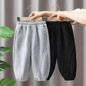 2026新款 子春秋季 运动裤 儿童休闲裤 童装 中大童帅气束脚长裤 男童裤