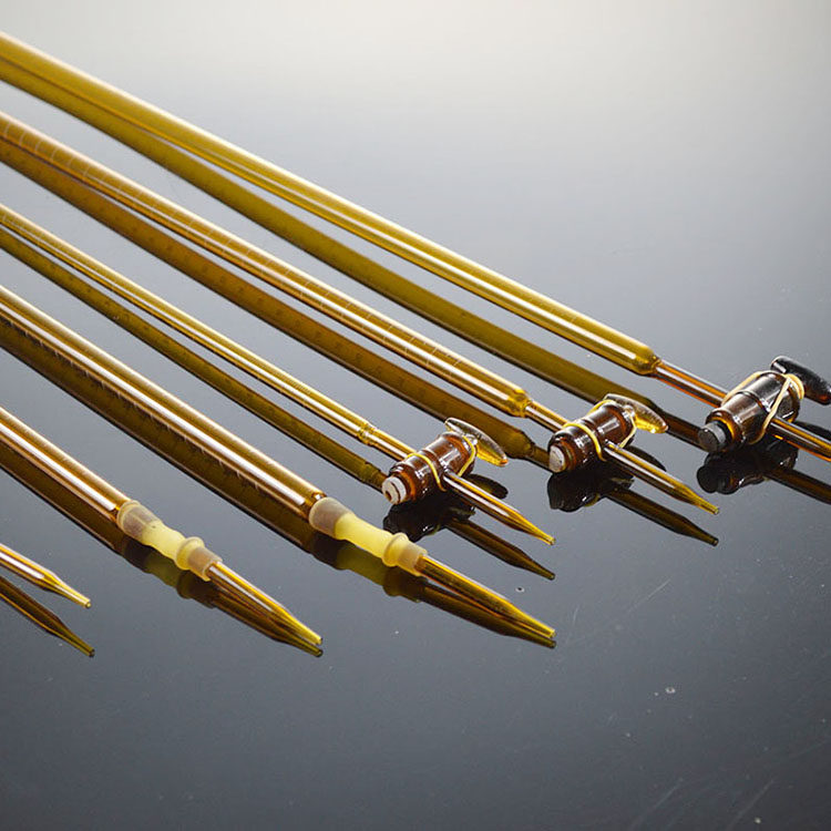 玻璃仪器 棕色滴定管 茶色滴定管 酸式滴定管碱式滴定管10-100ml