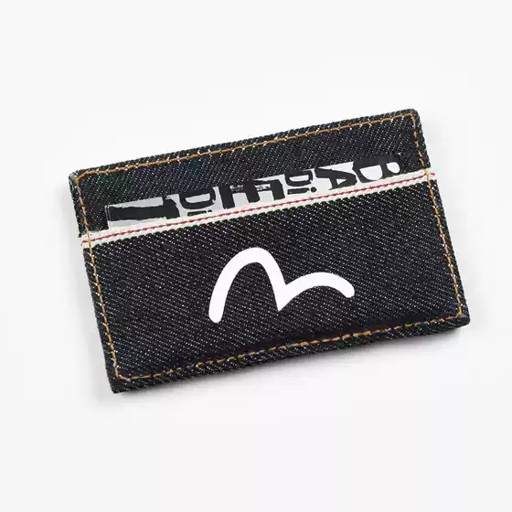 In Stock Trendy Denim Card Holder Wallet Unisex