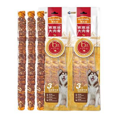 麦富迪鸡肉鸡肉缠牛皮310g