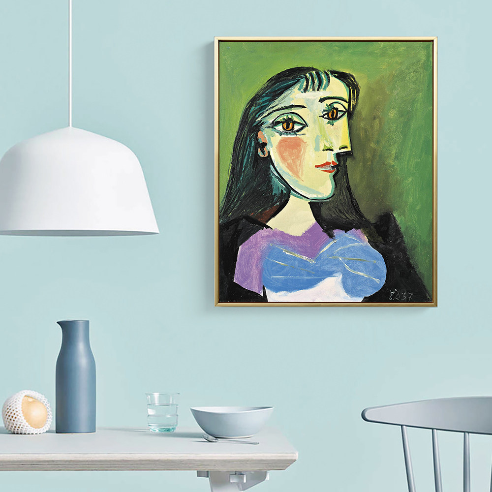 none毕加索野兽派ins好好住抽象人物艺术art油画阁楼复古装饰画