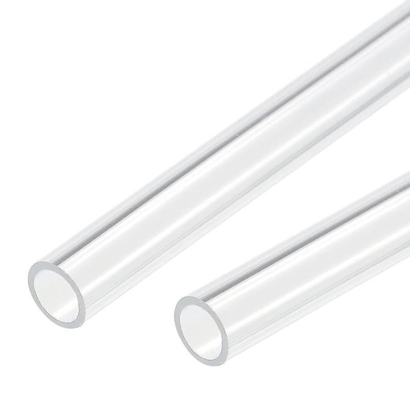 透明亚克力管鱼缸乳白色空心管