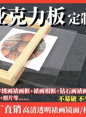 高透亚克力PVCPET卷材相框