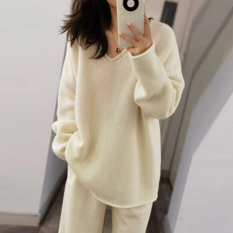 V领毛衣女秋冬赠送运费险