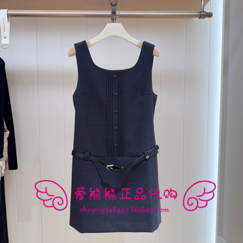 现货TeenieWeenie小熊25年正品连衣裙TTOW254TW1B-00 OW254TW1B