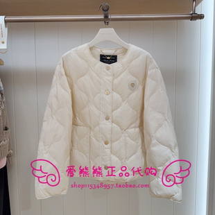 JD254TW2K 现货TeenieWeenie小熊25冬正品 羽绒服TTJD254TW2K