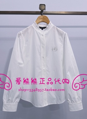 现货TeenieWeenie小熊26年春正品衬衫TTYA2652W3D-00 YA2652W3D