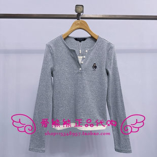 现货TeenieWeenie小熊26年春款正品T恤TTLA2652C1K-00 LA2652C1K