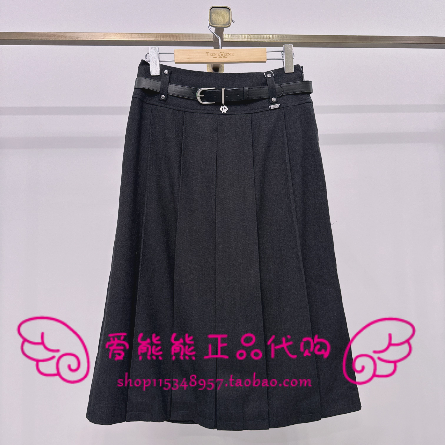 现货TeenieWeenie小熊25冬正品长裙TTWH258TW2A-00 WH258TW2A