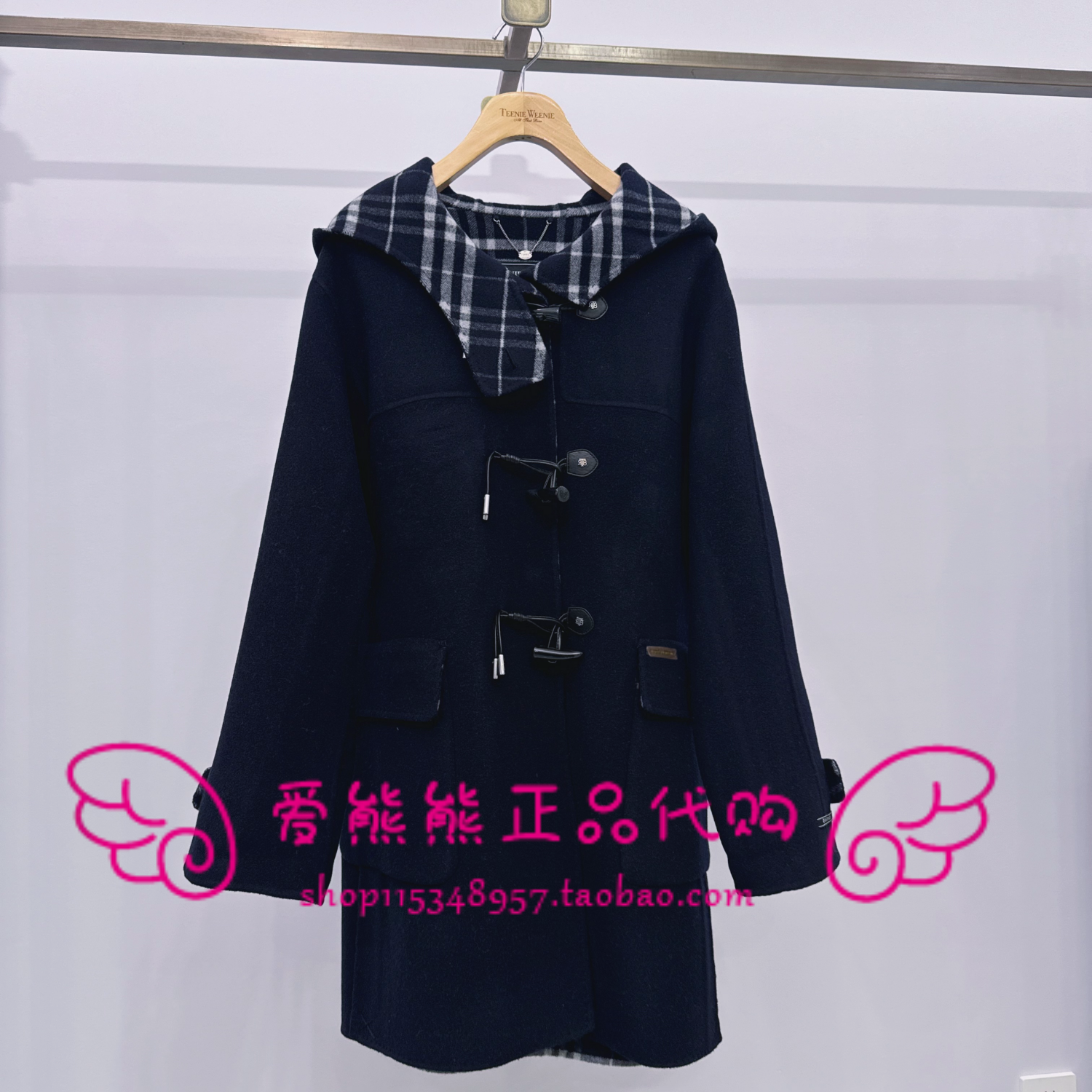 现货TeenieWeenie小熊25冬款正品大衣TTJW254TW5K-00 JW254TW5K