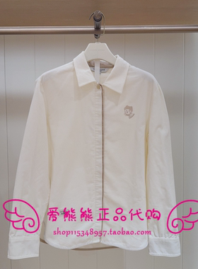 现货TeenieWeenie小熊25年冬正品衬衫TTYA254TC1K-00 YA254TC1K